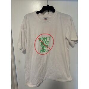 Vintage Say Yes To Jesus T-shirt Size XL